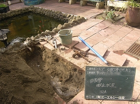 バルブ交換工事　既設管撤去